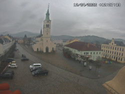 Náměstí, koste sv. Markéty