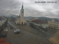 Náměstí, koste sv. Markéty