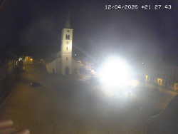 Náměstí, koste sv. Markéty