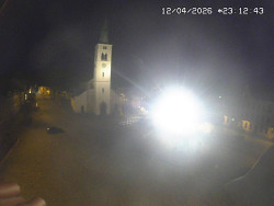 Náměstí, koste sv. Markéty