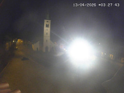 Náměstí, koste sv. Markéty