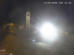 Náměstí, koste sv. Markéty