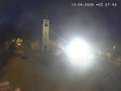 Náměstí, koste sv. Markéty