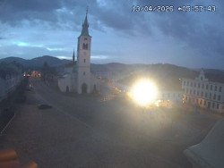 Náměstí, koste sv. Markéty