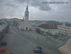 Náměstí, koste sv. Markéty