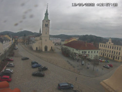 Náměstí, koste sv. Markéty