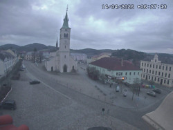 Náměstí, koste sv. Markéty