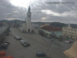 Náměstí, koste sv. Markéty