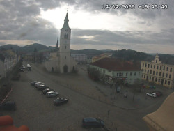 Náměstí, koste sv. Markéty