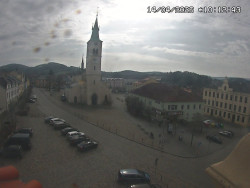 Náměstí, koste sv. Markéty