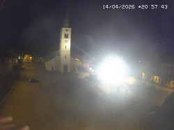 Náměstí, koste sv. Markéty