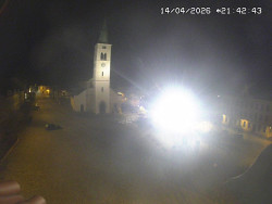 Náměstí, koste sv. Markéty