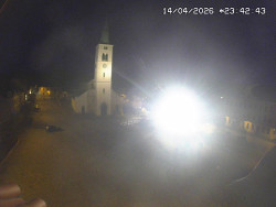 Náměstí, koste sv. Markéty