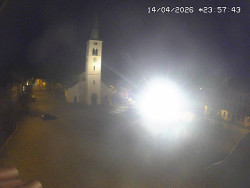 Náměstí, koste sv. Markéty