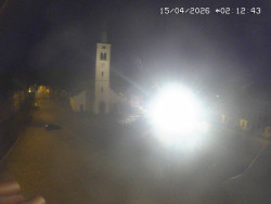 Náměstí, koste sv. Markéty