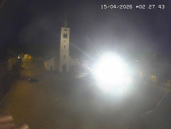 Náměstí, koste sv. Markéty