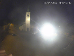 Náměstí, koste sv. Markéty