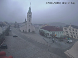 Náměstí, koste sv. Markéty