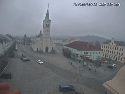 Náměstí, koste sv. Markéty