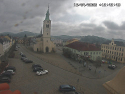 Náměstí, koste sv. Markéty