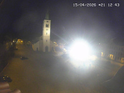 Náměstí, koste sv. Markéty