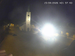 Náměstí, koste sv. Markéty