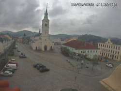 Náměstí, koste sv. Markéty