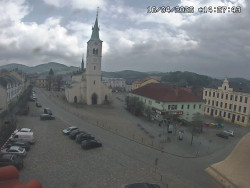 Náměstí, koste sv. Markéty