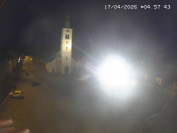 Náměstí, koste sv. Markéty