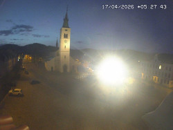 Náměstí, koste sv. Markéty