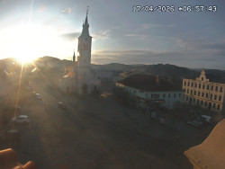 Náměstí, koste sv. Markéty