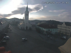 Náměstí, koste sv. Markéty