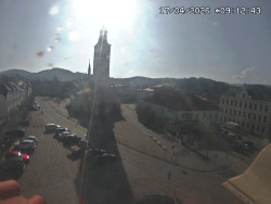 Náměstí, koste sv. Markéty