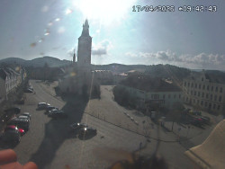 Náměstí, koste sv. Markéty