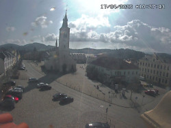 Náměstí, koste sv. Markéty