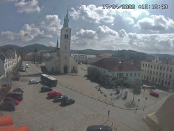 Náměstí, koste sv. Markéty