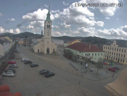 Náměstí, koste sv. Markéty