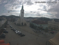 Náměstí, koste sv. Markéty