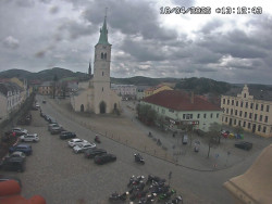 Náměstí, koste sv. Markéty