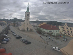 Náměstí, koste sv. Markéty