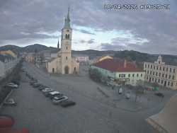 Náměstí, koste sv. Markéty