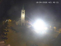 Náměstí, koste sv. Markéty