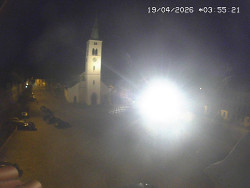 Náměstí, koste sv. Markéty