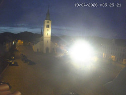 Náměstí, koste sv. Markéty