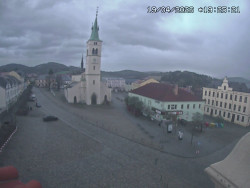 Náměstí, koste sv. Markéty