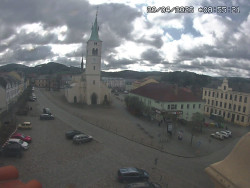 Náměstí, koste sv. Markéty