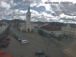 Náměstí, koste sv. Markéty