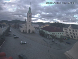 Náměstí, koste sv. Markéty