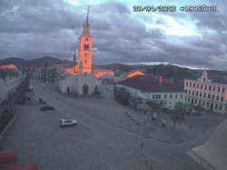 Náměstí, koste sv. Markéty