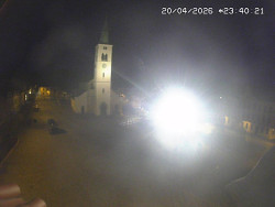 Náměstí, koste sv. Markéty